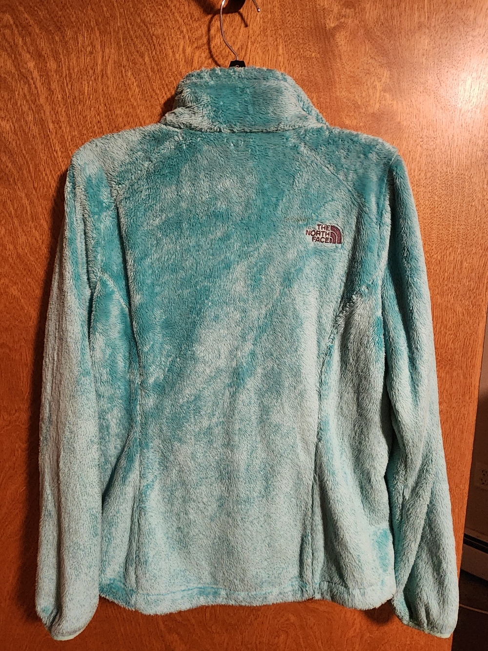 The North Face Women's Teal Plush Fleece Jacket - Picture 6 of 6